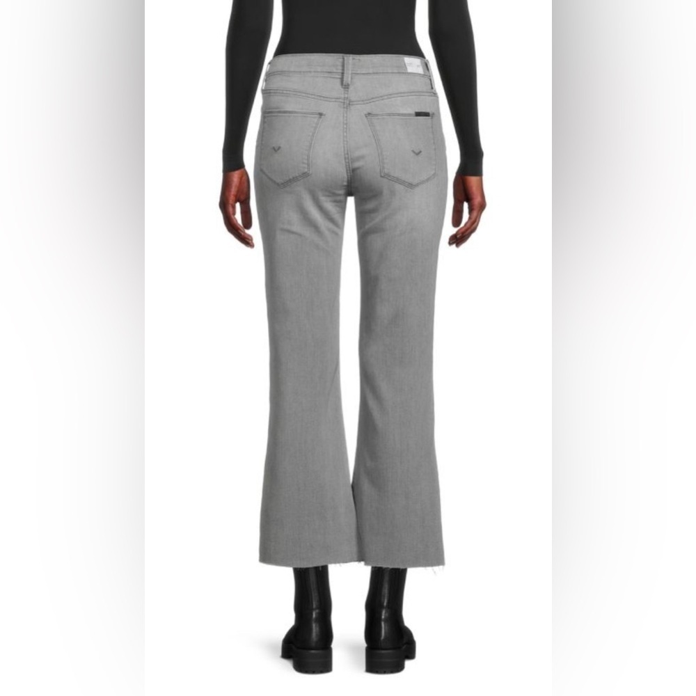 Hudson Jeans Grey Blair High Rise Cropped Bootcut Jeans size 27 - Picture 2 of 12